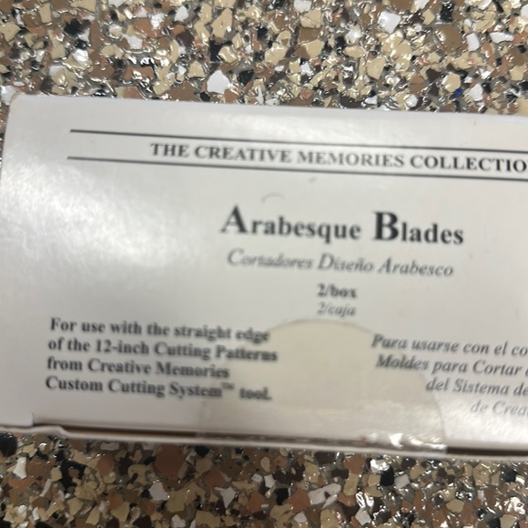 Never used. Creative memories arabesque blade. - Picture 2 of 4